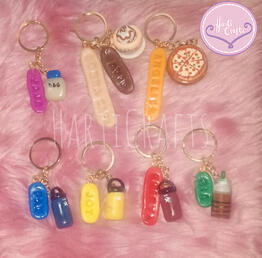 Keychain w/ Nametag (Custom)