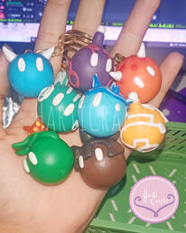 Genshin Slimes Keychains