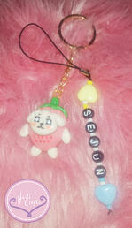 Victon Berry-Chu w/ Sejun Phone Charm Keychain (Custom)