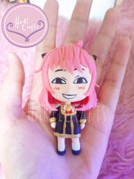 Anya Forger Smug face Keychain