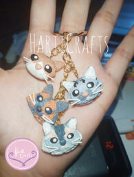 Cats 4in1 keychains (Custom)