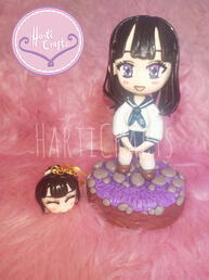 Chitanda Eru Figure w/ keychain (Custom)