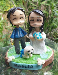 Custom Cake Wedding Topper