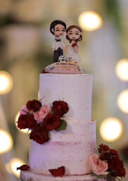 Custom Wedding Cake Topper