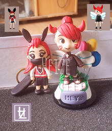 Play Together Figure and keychain