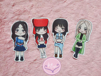 Black Pink (Shutdown) Stickers