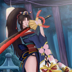 Fanart of Yoto Hime of Onmyoji