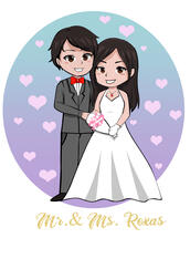 Wedding Art Roxas - Commission