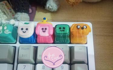 Adventure Time Keycaps