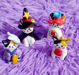 My cat Princess Von Madwaffles Desktop Buddy Spinner